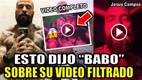 videos porno del babo|VIDEO XXX FILTRADO